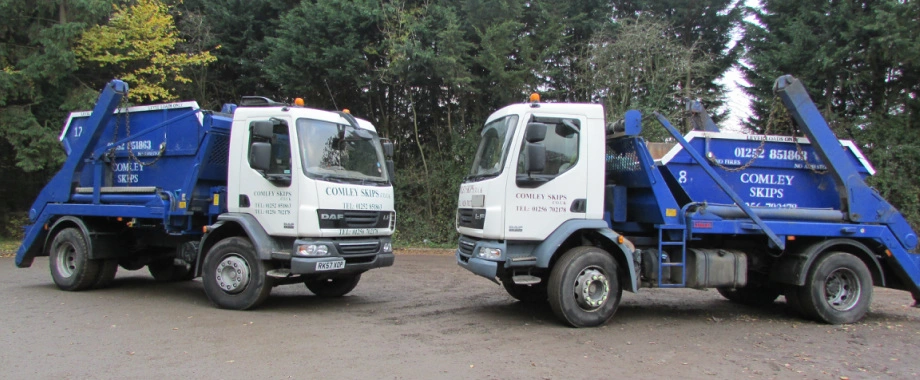 Comley Skips Skip Hire For Hampshire And Surrey With Comley Skips